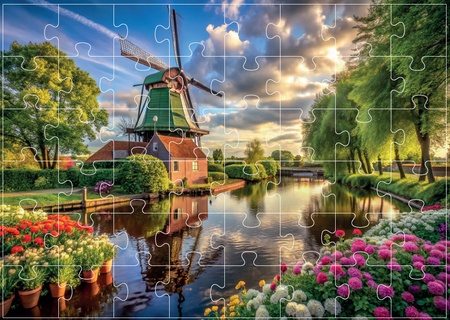 Duże elementy puzzli dla osób starszych trening pamięci